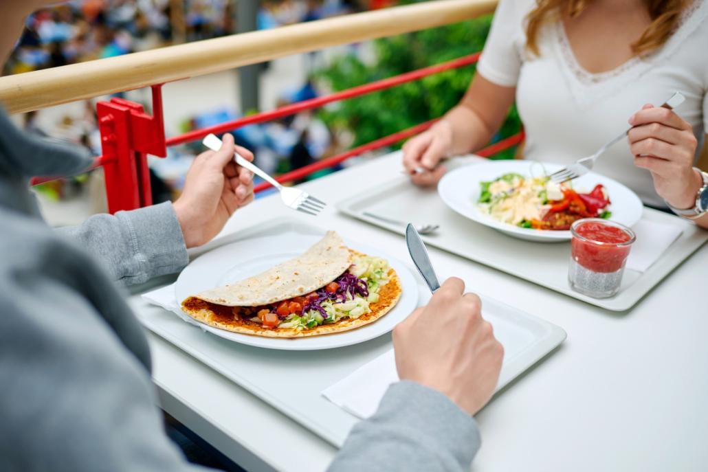 Die Mensa Kesselhaus ist die erste vegan-vegetarische Mensa des Studentenwerks SH.