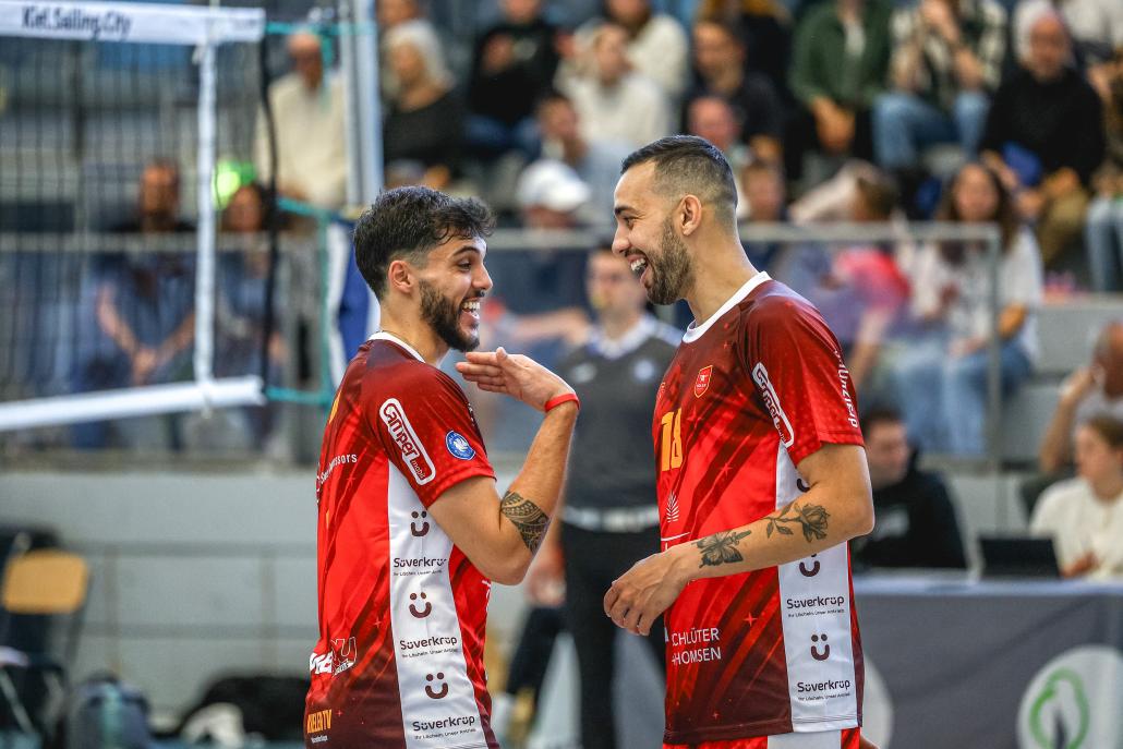 Nicht nur Teamkollegen, sondern auch gute Freunde: Olavo und Júnio