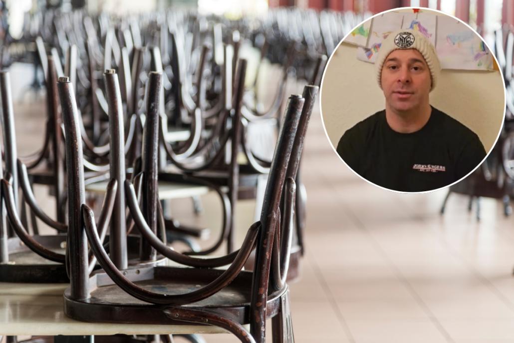 „Unterstützt lokale Unternehmen, wann immer ihr könnt", sagt John Rapaglia von Johns Burgers,