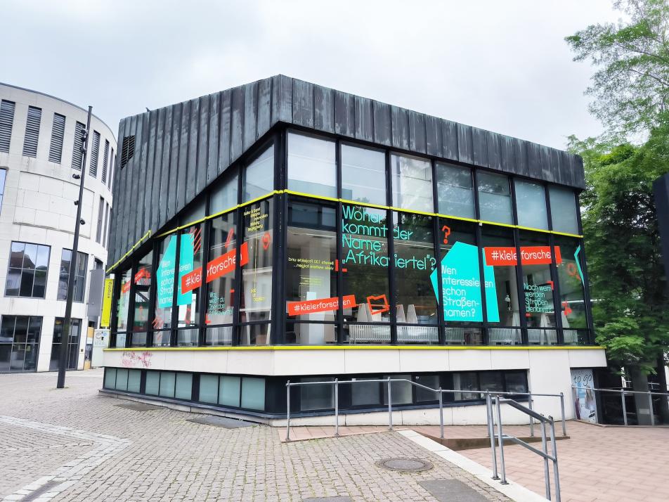 Im Juli 2024 machte die offene Forschungswerkstatt des Zentrums am Alten Markt Station.
