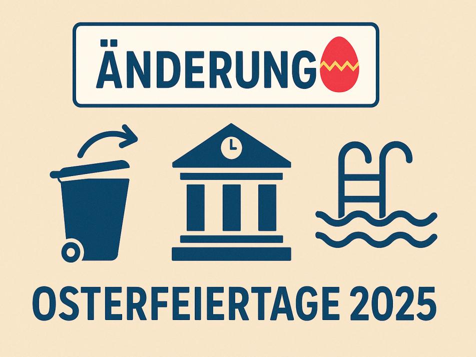 Müllabfuhr bis Hörnbad: Neue Termine zu Ostern 2025