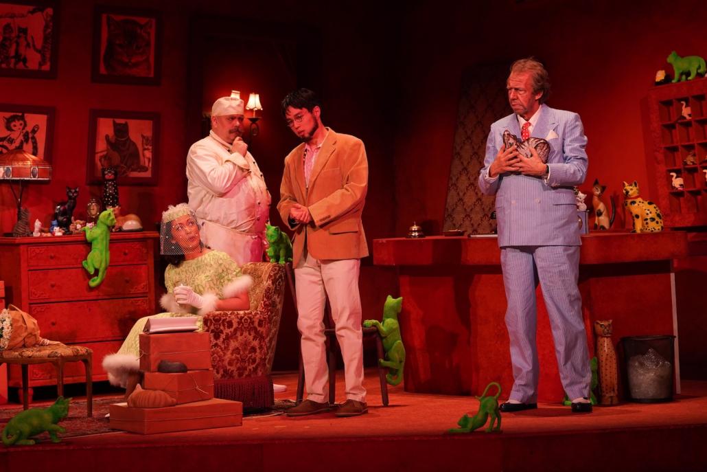 Xenia Cumento (Norina), Uwe Carstensen-Szebries (Koch), Samuel Chan (Doktor Malatesta), Ks. Jörg Sabrowski (Don Pasquale)