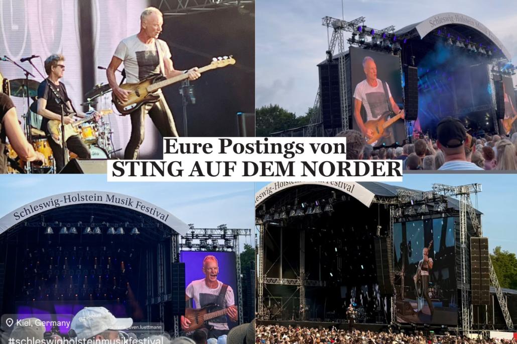 Sting in Kiel: Weltstar auf Autopilot