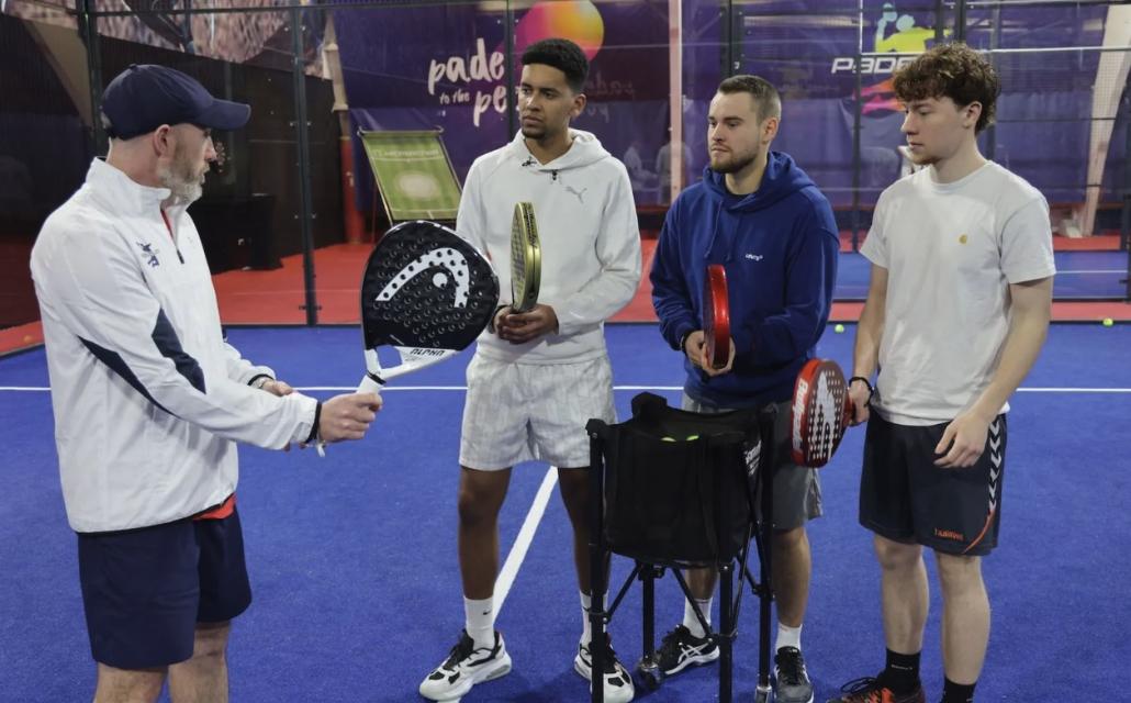 Gameplan vom Profi: Padelon setzt auf Trainingsangebote für alle Level.