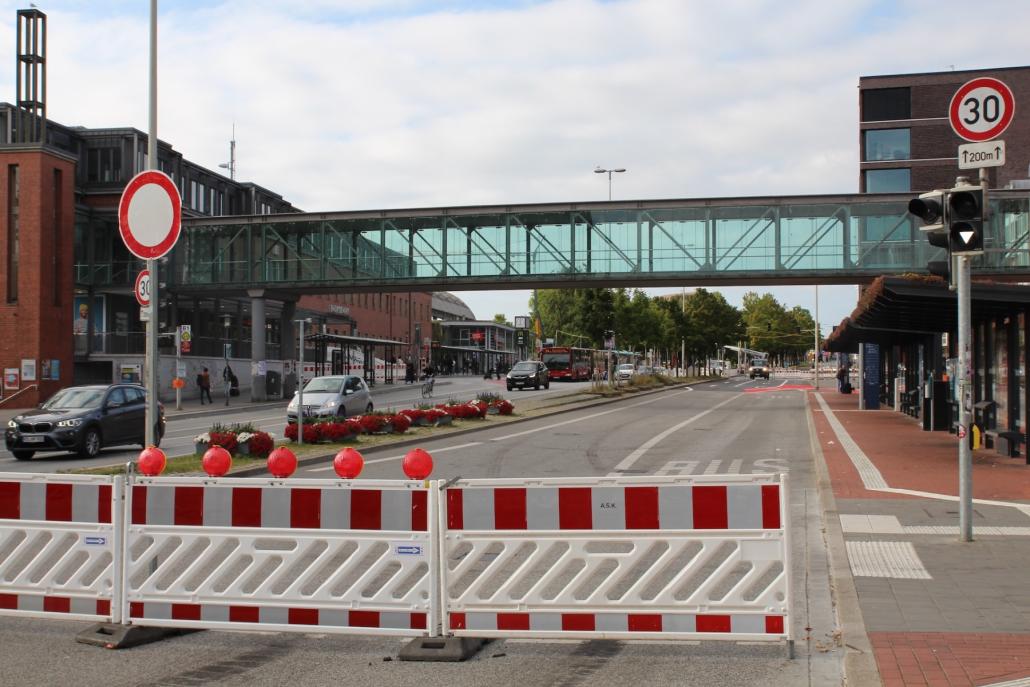 Baustelle am Kieler Hbf: Nächste Bauphase in Sicht