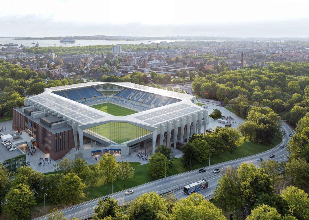 So soll das neue Holstein-Stadion aussehen. Eingefleischte Fans erkennen die grundlegendste Veränderung sofort.