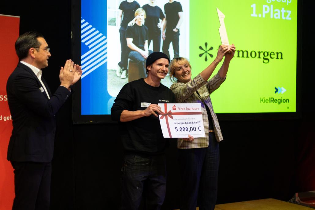 Das Unternehmen formorgen aus Kiel entwickelt kreislauffähige Materialien aus Pilzmyzel und natürlichen Rohstoffen.