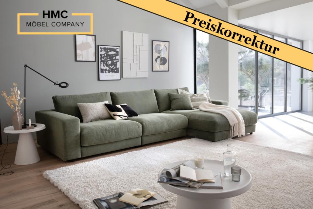 Korrekturhinweis: Der Aktionspreis für das Sofa-Modell ‚Havanna‘ beträgt 1.798 € – die in der Printausgabe angegebene Zahl ist leider falsch.