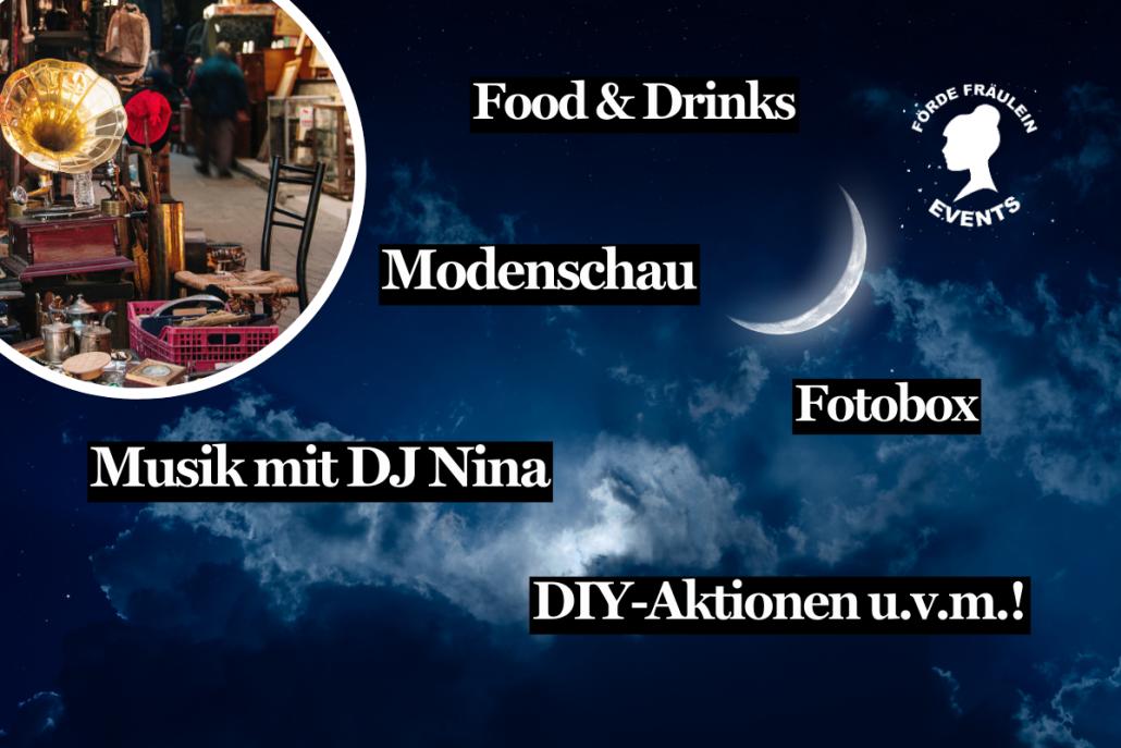 Förde Fräulein Nachtflohmarkt: Stöbern, Style & After-Show-Party