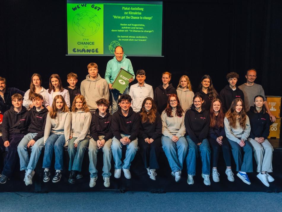 Haben im vergangenen Jahr den Preis abgeräumt: Schülerinnen und Schüler der Max-Planck-Schule Kiel.