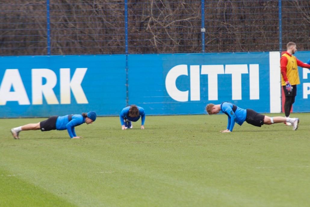 Die Mannschaft soll lernen: Es macht keinen Spaß zu verlieren.