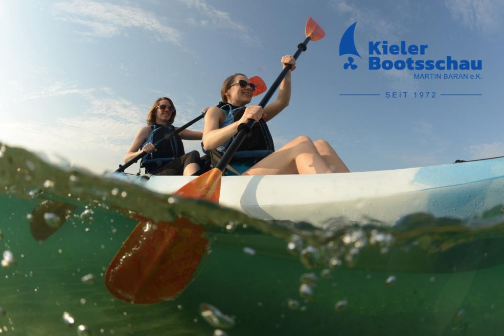 Paddel-Event in Kiel: Kostenloses Kajak-Testing an der Kiellinie