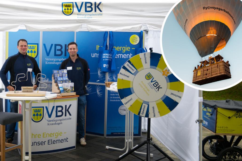 Ein unvergessliches Erlebnis: Die Ballonfahrt gehört zu den Hauptpreisen des VBK-Gewinnspiels.