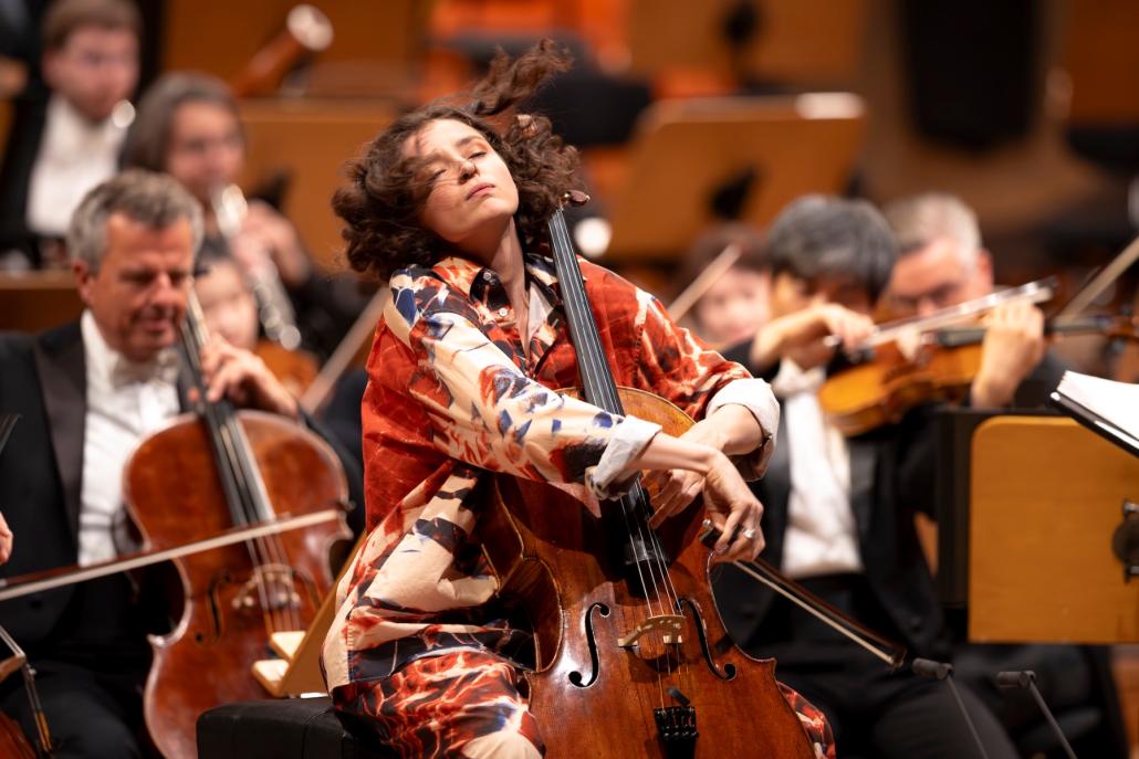 Anastasia Kobekina beim Eröffnungskonzert des Schleswig-Holstein Musik Festival 2026.