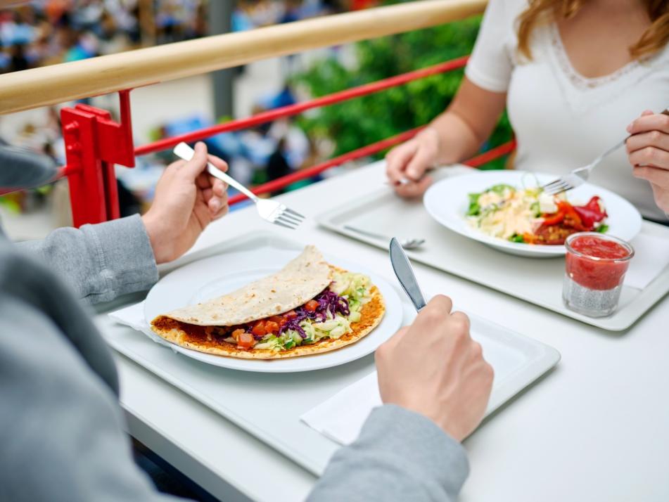 Die Mensa Kesselhaus ist die erste vegan-vegetarische Mensa des Studentenwerks SH.