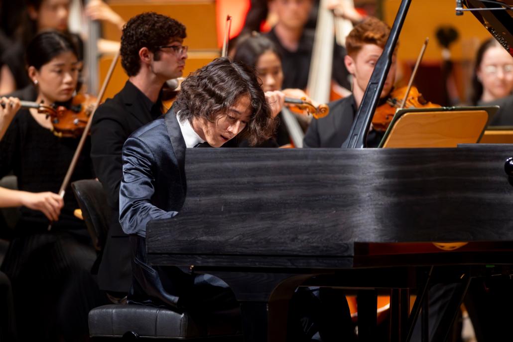 Hayato Sumino mit Orchester.
(Archivbild)