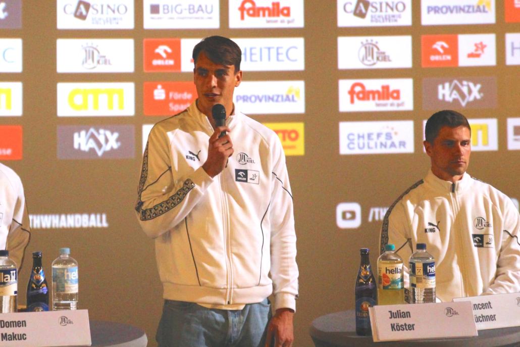 Julian Köster übernimmt beim THW Kiel gleich doppelt Verantwortung – als Co-Kapitän und neues Spendengesicht.