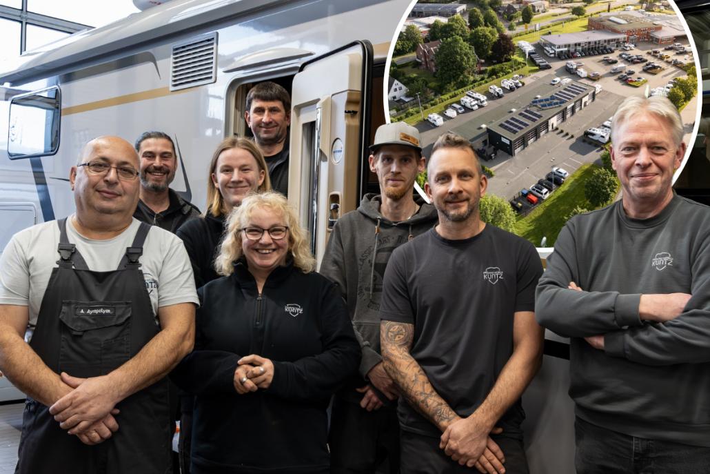 Das Team von PremiumMobile Kuntz freut sich aufdeinen Besuch auf der Messe Caravan und CO in Rendsburg.