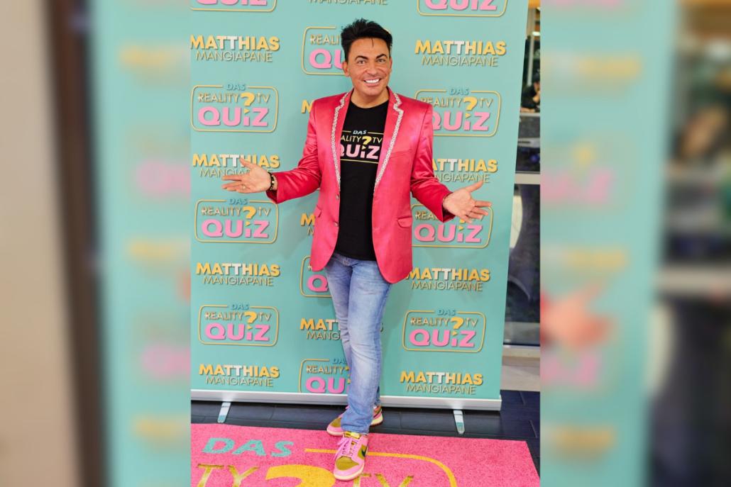 Quizmaster Matthias Mangiapane freut sich auf viele Teilnehmende.