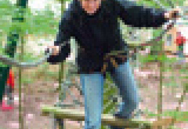 Klettern mit Ost­see­luft in der Nase 