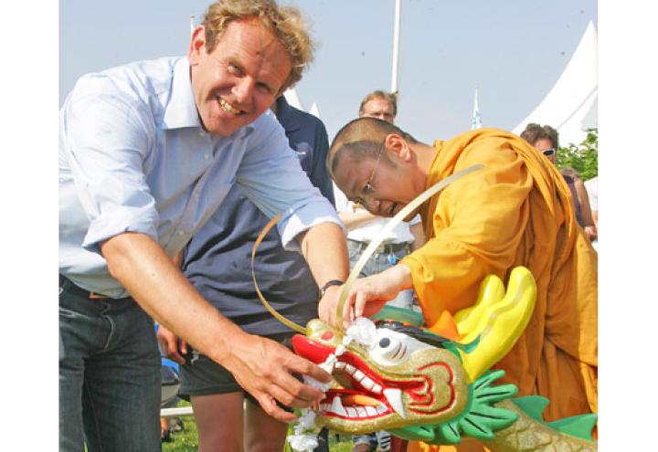 Neues Drachenboot für Kieler Kanu Klub 