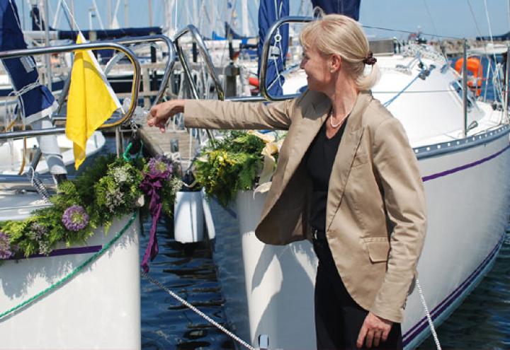 CAU-Segelflotte - Bootstaufe 