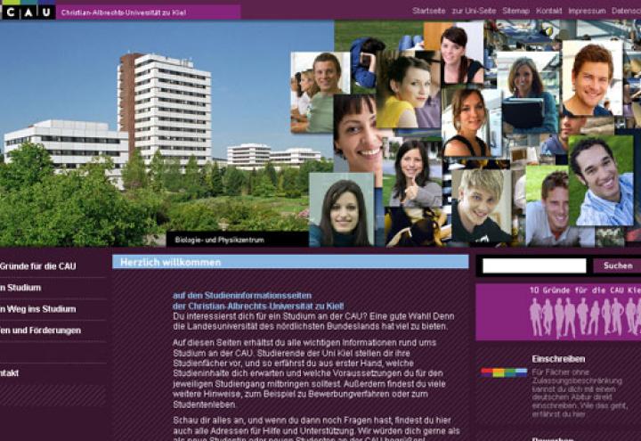 Semesterstart-Spezial: Info-Seite für Studieninteressierte 