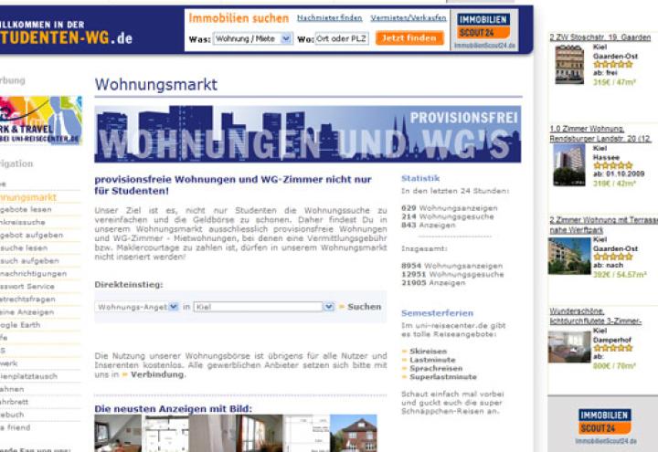 Semesterstart-Spezial: Wohnungssuche 