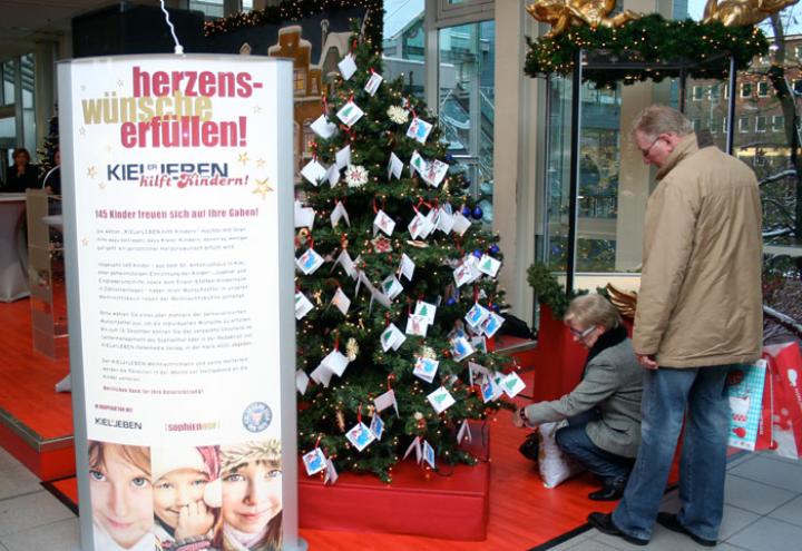 Erfüllen Sie Kinderwünsche zu Weihnachten! 