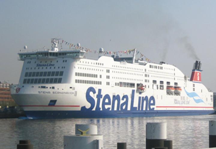 Willkommen, Stena Scandinavica IV! 