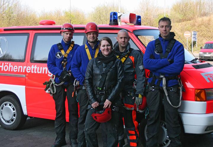 Rettung aus luftiger Höhe 