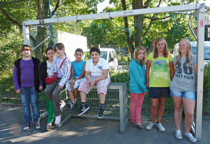 Kinder auf Stadtsafari 