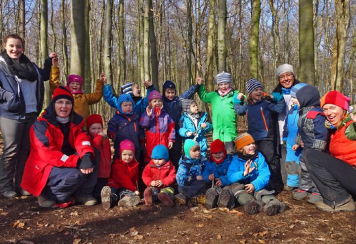 So vielseitig ist ein Tag im Waldkindergarten Heikendorf 