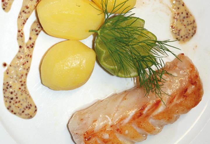 Rezeptidee: Frischer Kabeljau mit Dijonsenf  
