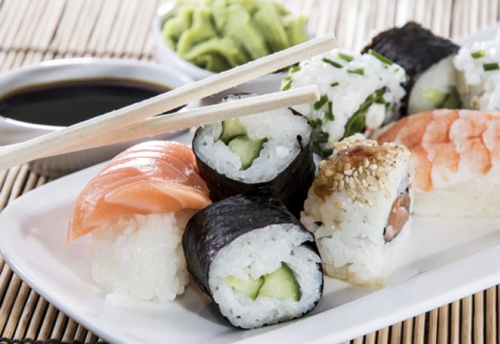 In vier Schritten zum perfekten Sushi 