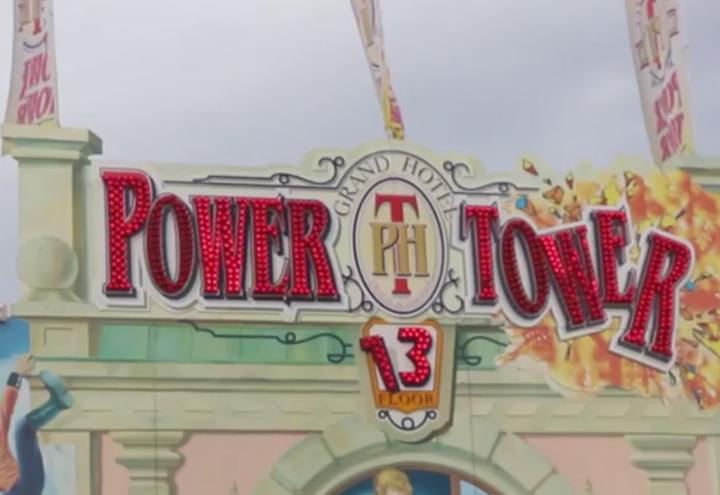 Freier Fall: So ist eine Fahrt mit dem Power Tower  