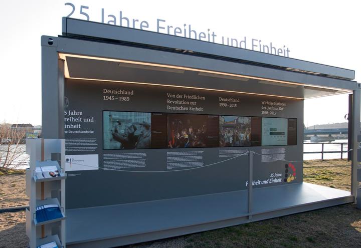 Ausstellung zu 25 Jahren Freiheit und Einheit + Zeitzeugendiskussion 
