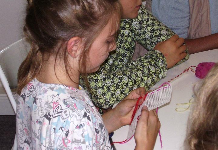 Kinder-Mitmach-Aktion im Kindheitsmuseum Schönberg 