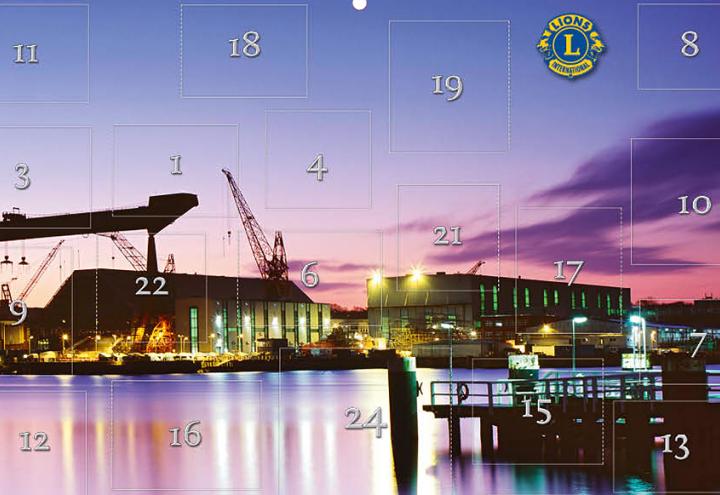 Der Lions-Adventskalender 2015 für Kiel