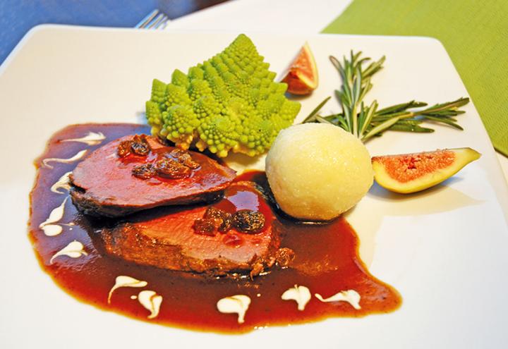 Sauerbraten vom Rinderfilet 