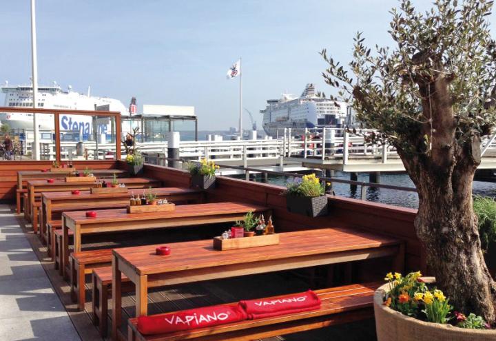 Frühjahrseröffnung der Vapiano Terrasse 