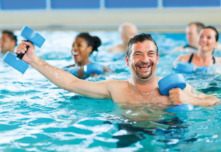 Fit mit Aquafitness 