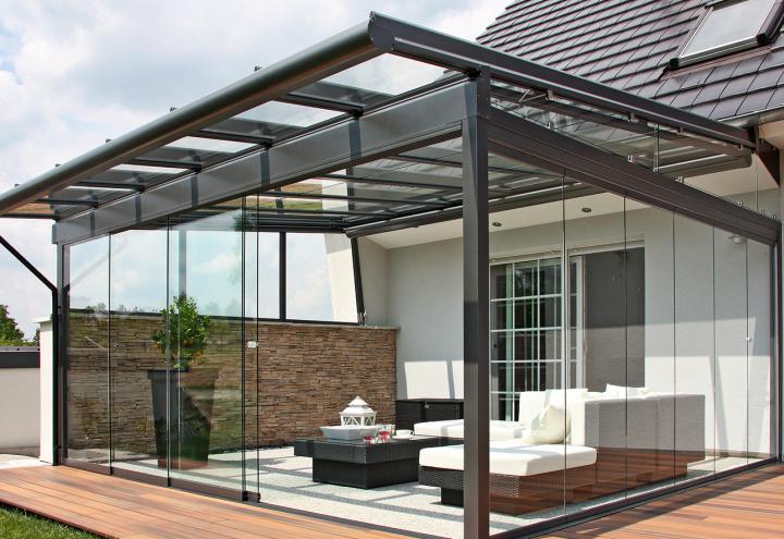 Terrassendächer mit Panoramaeffekt