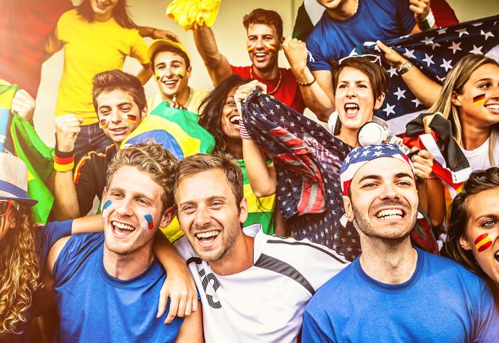 Olé, Olé – Public Viewing im Chelsey