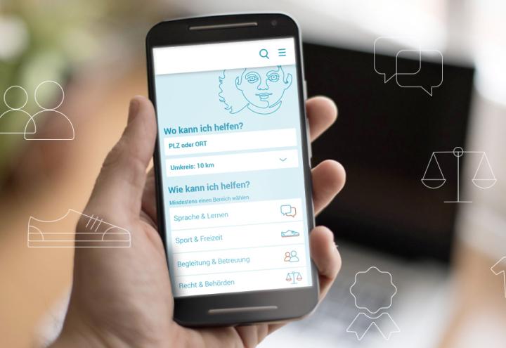 Die „Willkommen bei Freunden"-App für Helfer und Flüchtlingsinitiativen