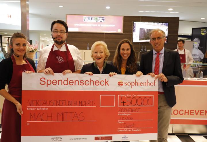 Spitzenkochevent zugunsten von Mach MITTAG