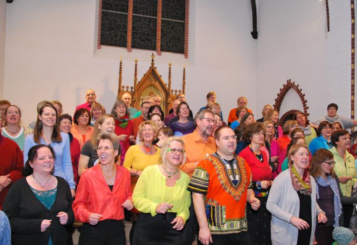 Gesang voller Groove in der Nikolaikirche 