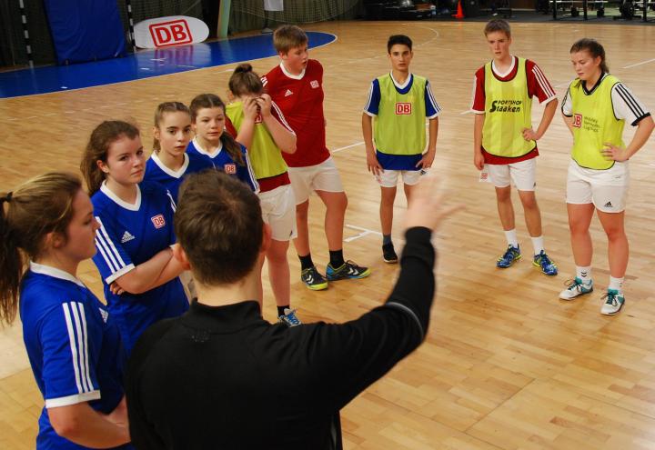 Trainieren mit den THW-Stars