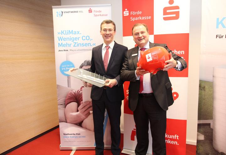 Förde Sparkasse und Stadtwerke Kiel leisten Beitrag zum Klimaschutz
