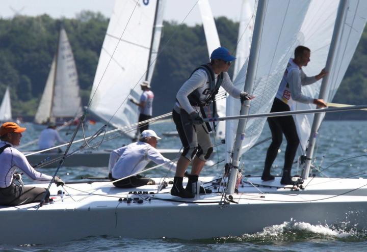  Internationale Segelstars im Wettkampf 